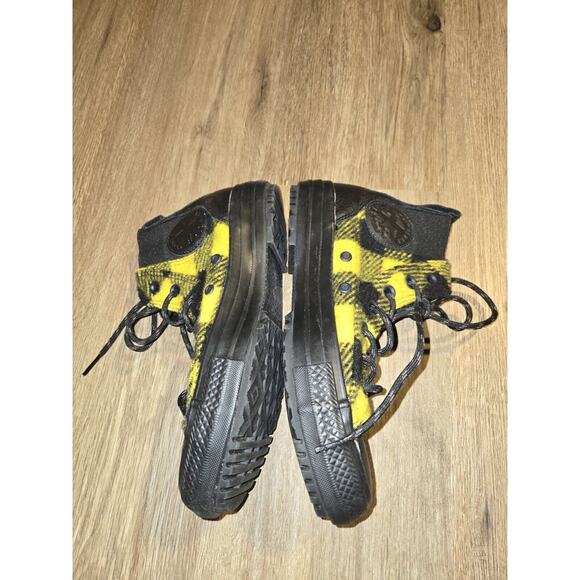 Converse Woolrich CTAS Hi Chelsea Boot 553385C Black/Yellow Size US‎ 6.5 EU 37 - Picture 6 of 14